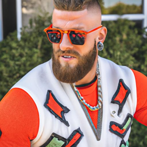 Travis Kelce Clothing Style